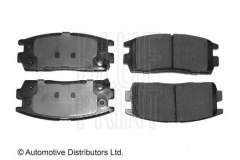 Комплект тормозных колодок, дисковый тормоз для CHEVROLET CAPTIVA (C100, C140) 2.0 D 4WD 2006-, код двигателя Z20S, V см3 1991, кВт 110, л.с. 150, Дизель, Blue Print ADG04281